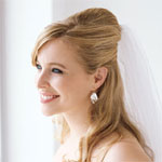 half updo