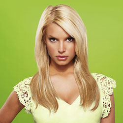 Jessica Simpson Ken Paves  Long Sleek