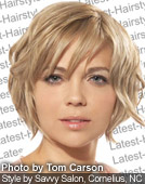 beach ready short hairstyle for summer