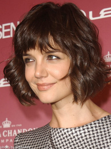 Katie Holmes short hairstyle