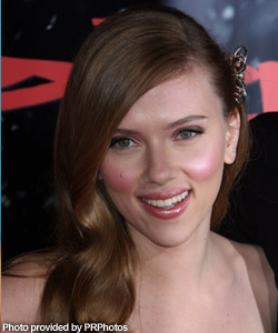 wedding celeb scarlett Celebrity Wedding Hairstyles   Long