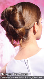 wedding hairstyle updo