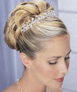 updo wedding hairstyle