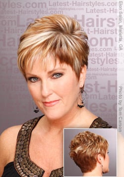 Short Hair Styles  Curly Hair on Short Hair Styles For Women Over 50