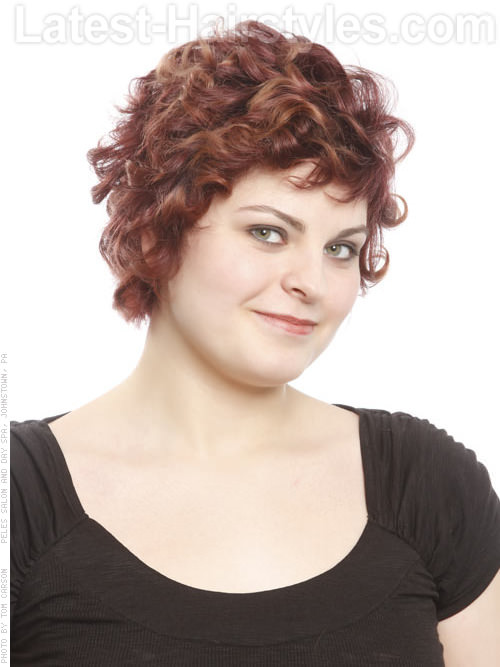 Curly Choppy Hair