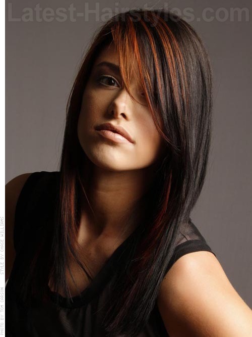 Copper Black Hair