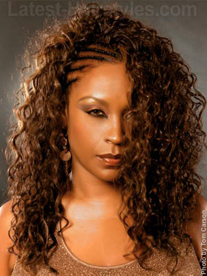 Add extensions! Long black natural hairstyle for 2012. How To Style: