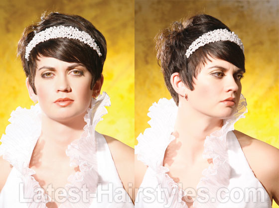 Wedding Hairstyle Tutorial Short and Sassy