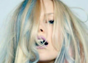 Pastel hair color is super hot right now