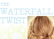 Learn how to create this really cool waterfall inspired hairstyle