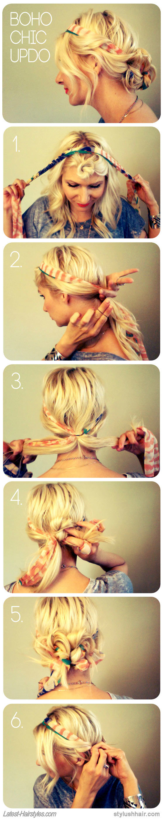 The Summer-Perfect Boho Chic Updo You Have To Try