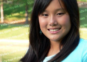 long and straight hairstyle for little girl