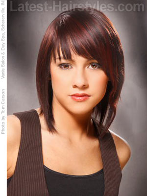 short wispy bangs