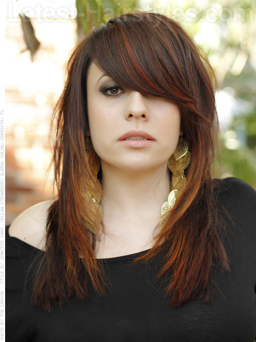 Edgy Brown Hair
