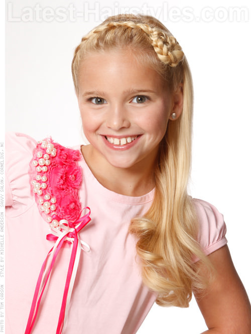 Fun Front Braided Hairstyle Fun Front Braided Hairstyle