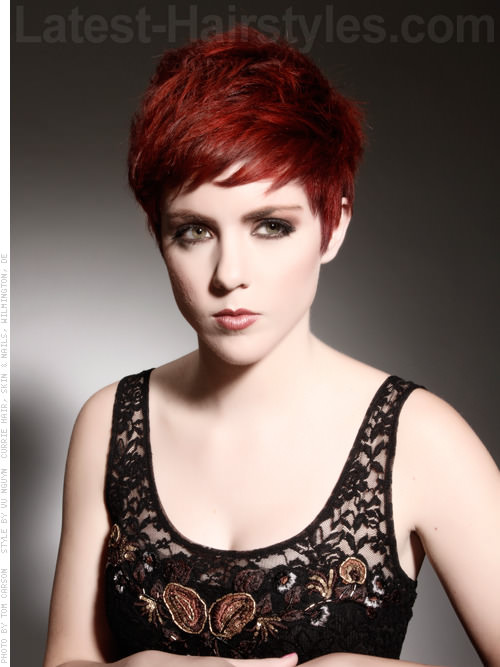 Fierce Pixie Short Choppy Style