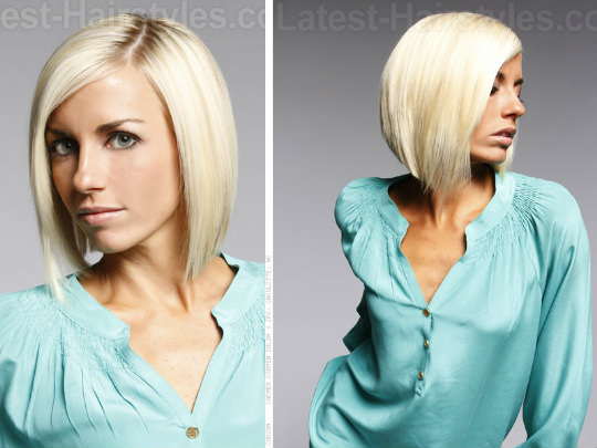 heartshapedlook2 hair idea for a heart shaped face