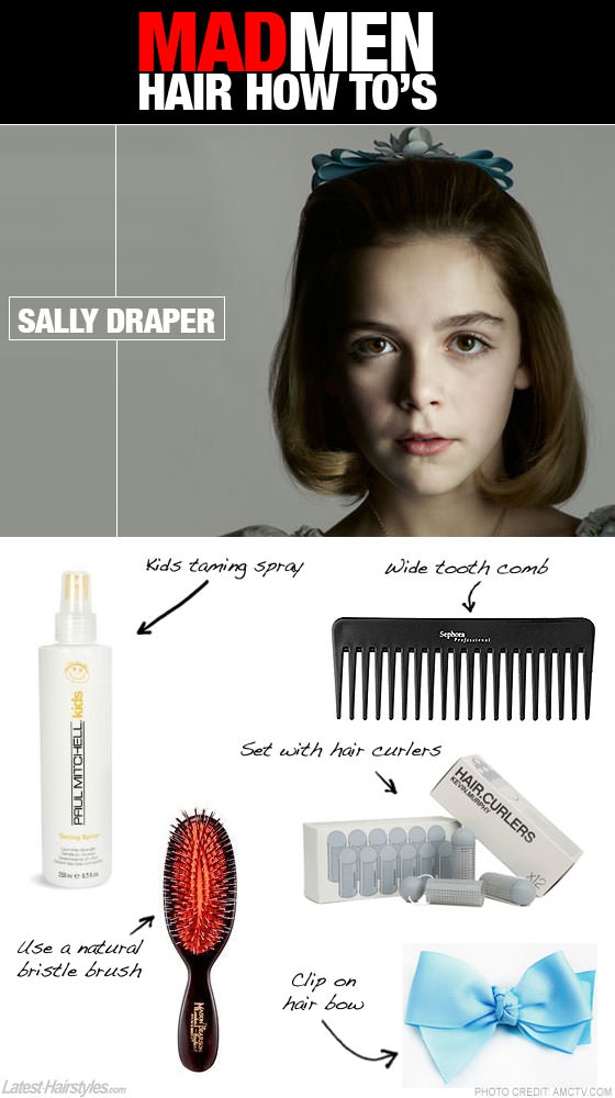 Sally Draper Mad Men hair