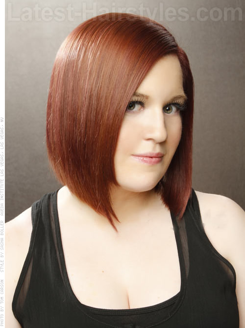 Timeless Red Smooth Bob 