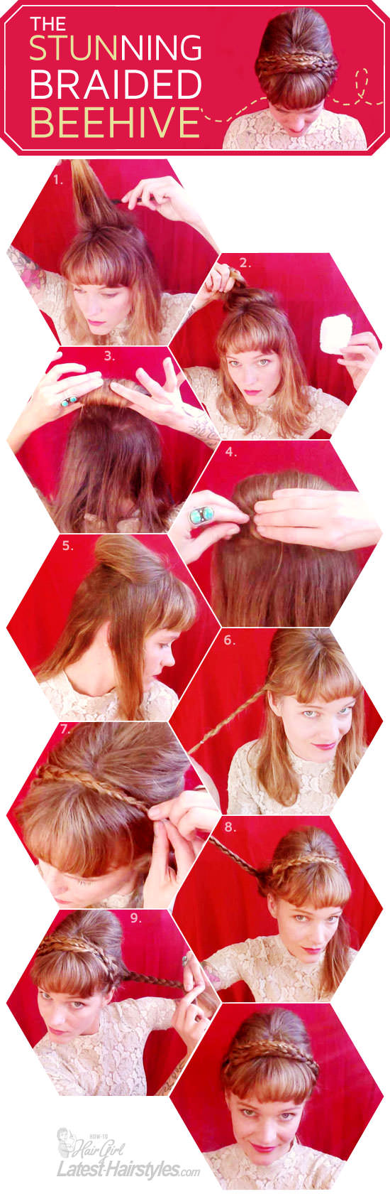 braided-beehive braided beehive hair tutorial