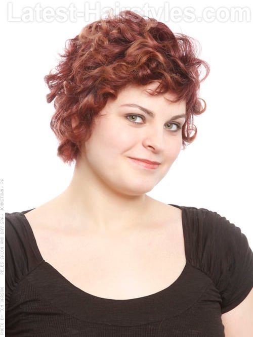 Cinnamon Curls Lovely Loose Pixie Naturally Styled