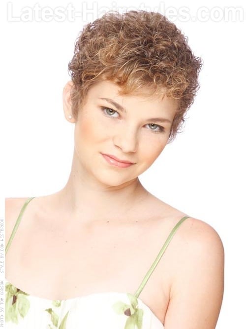 Short Curly Pixie Hairstyles Natural Hairstyles Haircuts 2015