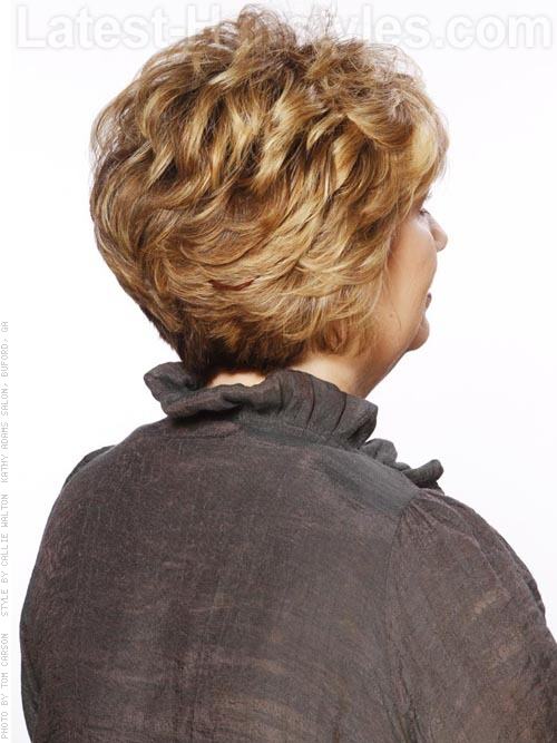 Your Move Wavy Blonde Short Sculpted Cut with Volume - Back View Your Move Wavy Blonde Short Sculpted Cut with Volume - Back View