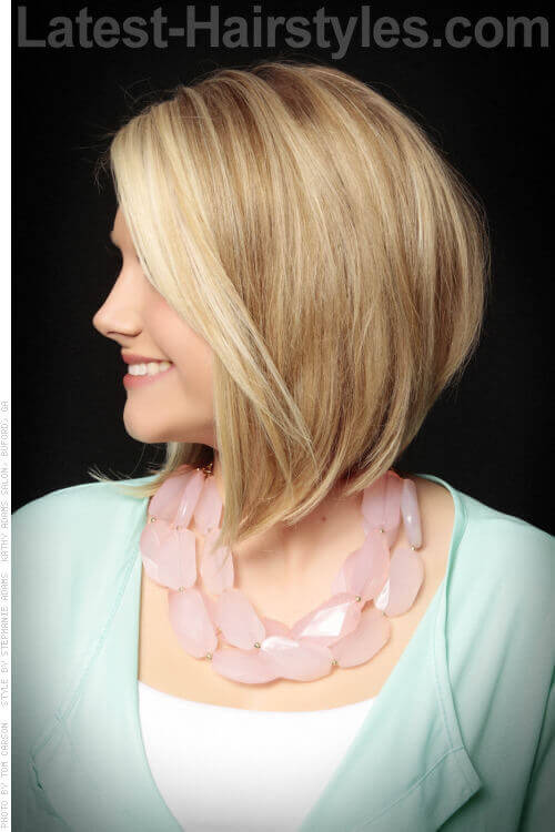 A Line Edgy Bob Hairstyle Side View Best A Line Edgy Bob Hairstyle Side View