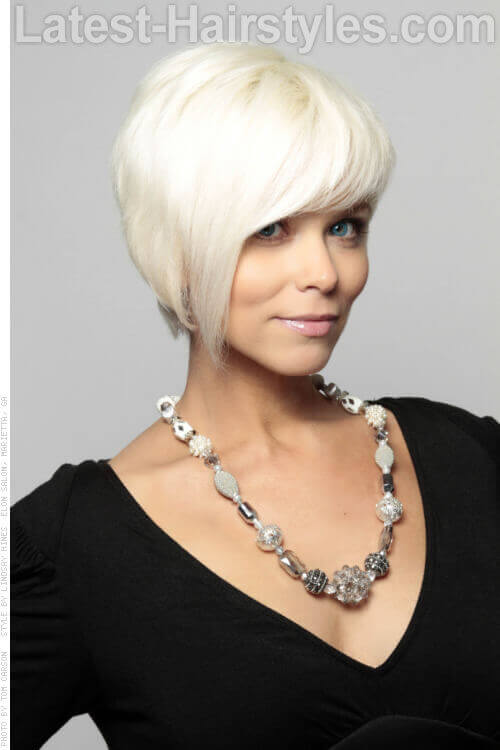 Asymmetrical Short Funky Hairstyle Asymmetrical Short Funky Hairstyle