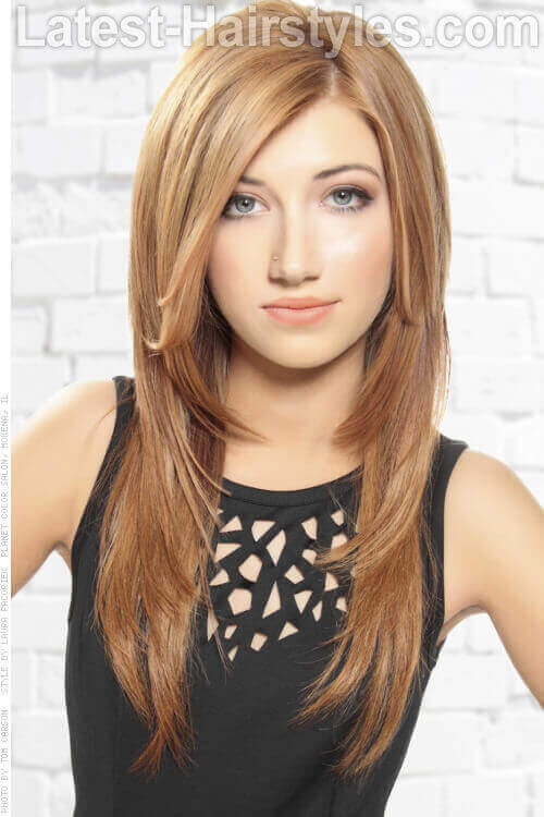 Long Hairstyle with Lush Layers Long Hairstyle with Lush Layers