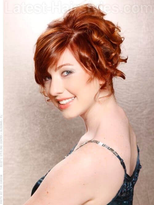 Short Hairstyle with Tight Curls Best Short Hairstyle with Tight Curls