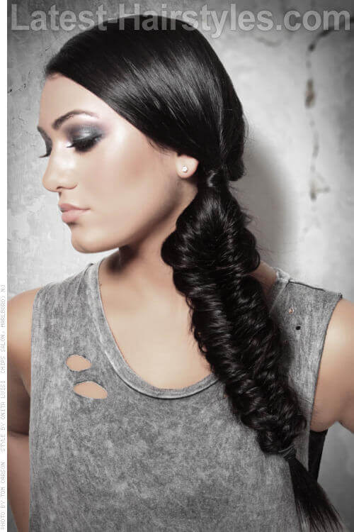 Best Trendy Fishtail Braid Hairstyle