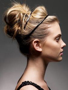 formal buns headband