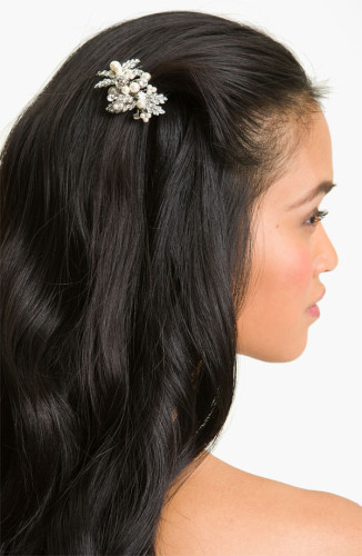 embellished hair comb accessories