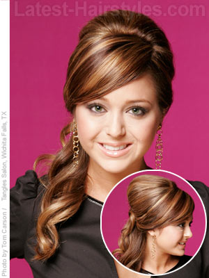 A long side ponytail is beingness seen everywhere this yr fourteen Cute Romantic Side Ponytail Ideas for Long Hair