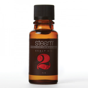 hair washing steam scalp oil