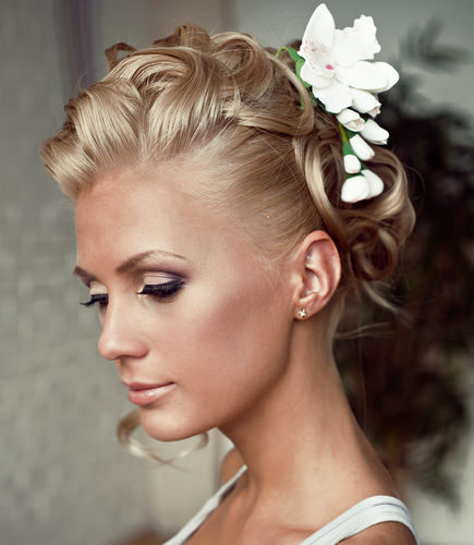 wedding flower hair accessories