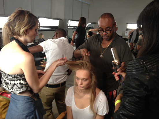 NYFW hair