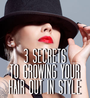 Growing your pilus out tin last a total drag 3 Secrets to Growing Your Hair Out inwards Style