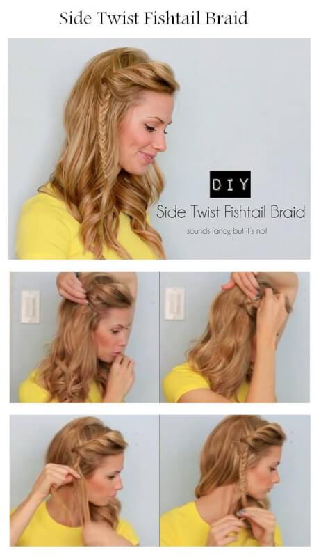 side fishtail braid