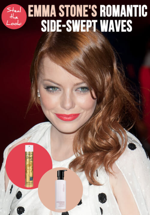 Nothing says romance similar gorgeous curls Romantic Side-Swept Waves: Do It Emma Stone’s Way