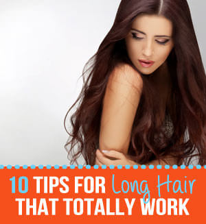  This is a must read for all the girls out at that spot who are giving Rapunzel a run for her mon 10 Tips For Long Hair That Totally Work