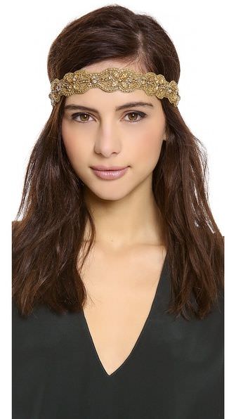 effortless agency to right away expect to a greater extent than fashionable in addition to bespeak almost no hairstyling talent xix Totally Chic Hair Bands Every Woman Must Own