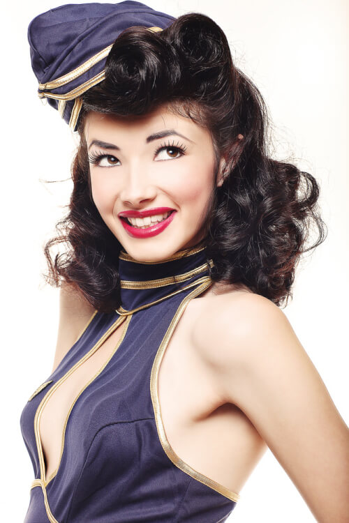 Fun Sassy 1940s Hairstyle