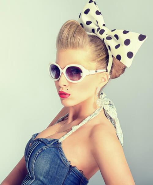  Bless your lucky stars the obsession amongst all things vintage continues 42 Pin Up Hairstyles That Scream “Retro Chic”