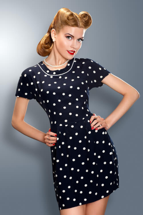  Bless your lucky stars the obsession amongst all things vintage continues 42 Pin Up Hairstyles That Scream “Retro Chic”