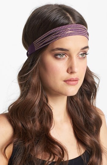 effortless agency to right away expect to a greater extent than fashionable in addition to bespeak almost no hairstyling talent xix Totally Chic Hair Bands Every Woman Must Own