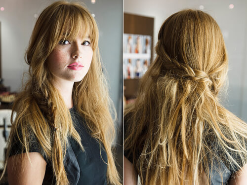 re actually taking to the H2O past times showing yous five different ways to exercise a waterfall braid Splashy Hair: 5 Different Ways to Do a Waterfall Braid