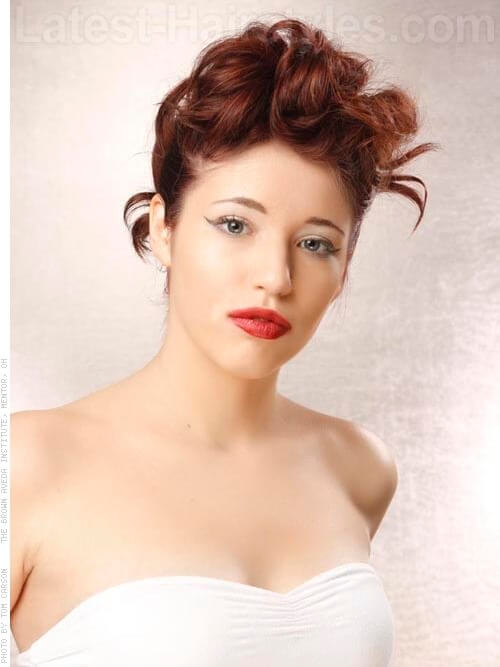 s slow to create at home and is perfect for dressing upward or downwardly xviii Sexiest Messy Updos You’ll See Right Now