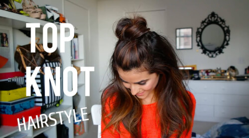 Top Knot Hairstyle
